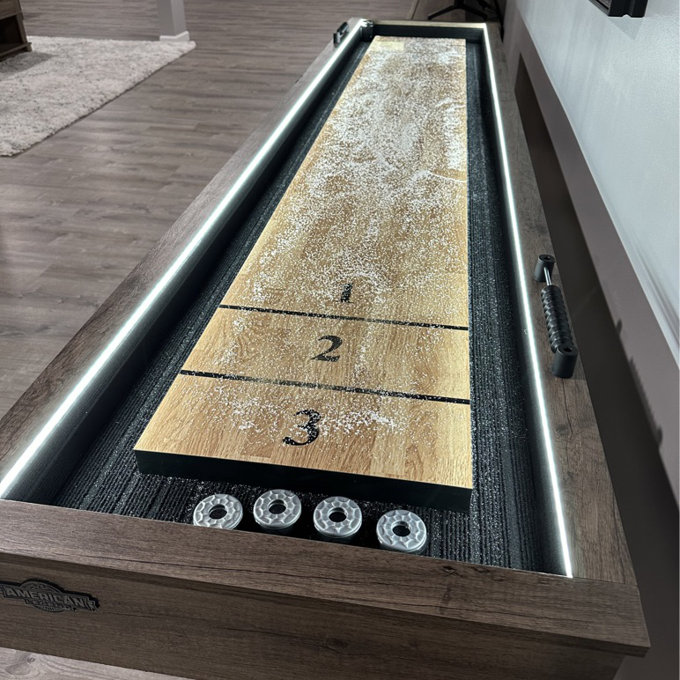 American Legend Brookdale American Legend LED 9' Shuffleboard